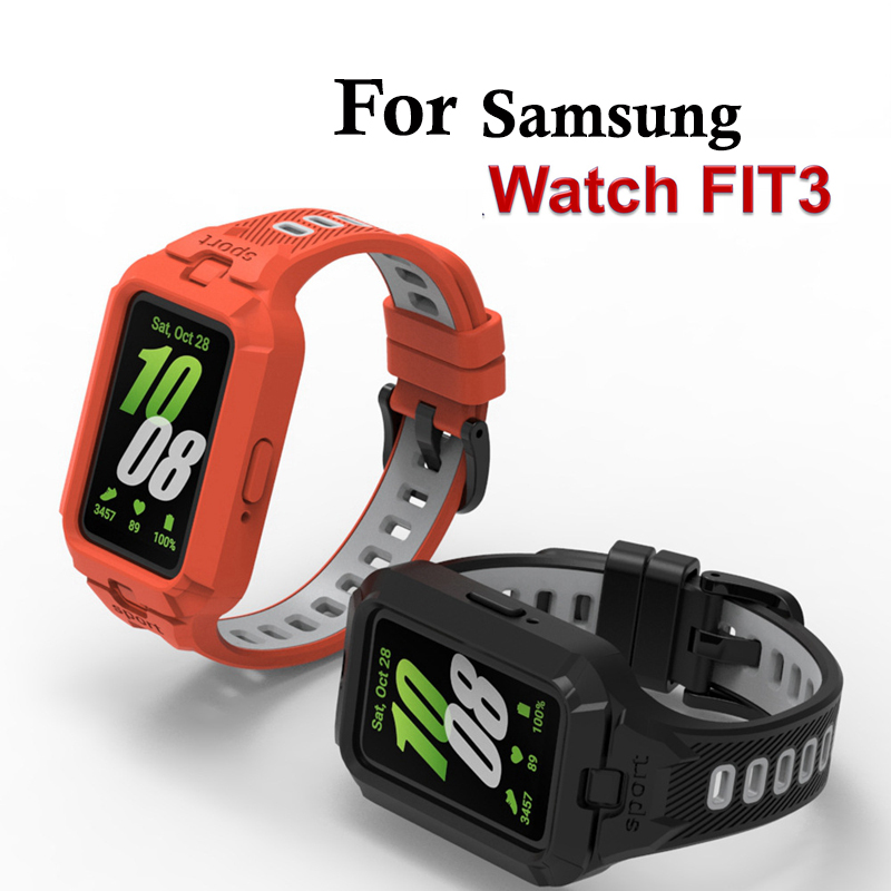 Silicone Band Replacement - Ремешок и чехол для смарт-часов Samsung