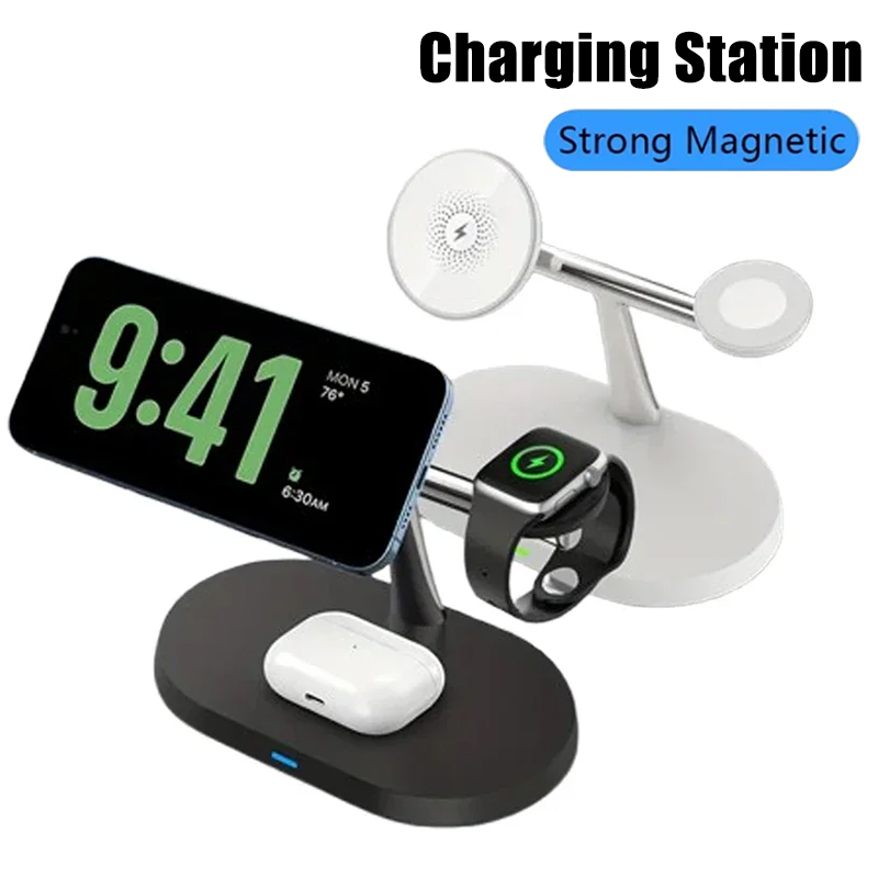Watch Charger Cable - Магнитная беспроводная зарядная станция 3-в-1 Opansten