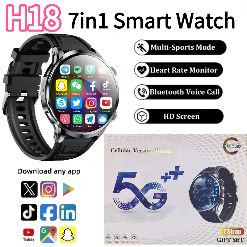 Smartwatch Store - Смарт-часы H18 на Android с 4G