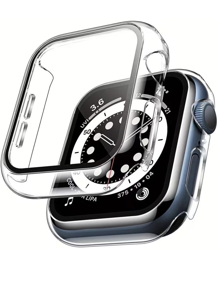 Watch Case Bumper - 2 шт. чехол из закаленного стекла