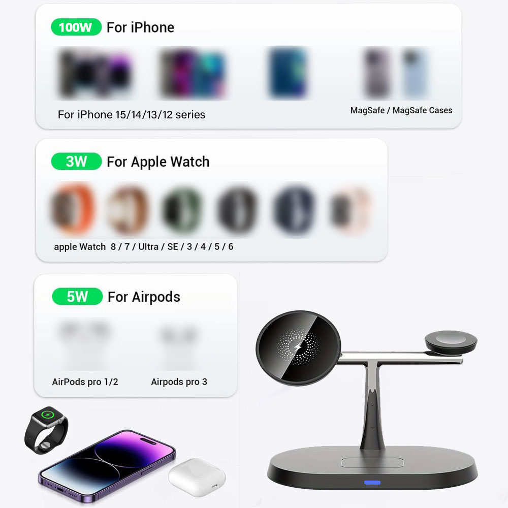 Магнитная беспроводная зарядна – обзор и цена Watch Charger Cable