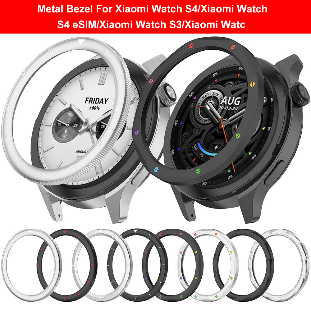 Металлический ободок для Xiaom – обзор и цена Xiaomi Smartwatch S4 Accessories