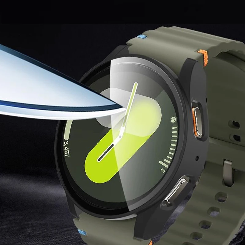 Закаленное стекло + чехол для  – обзор и цена Accessories For Galaxy Watch 5
