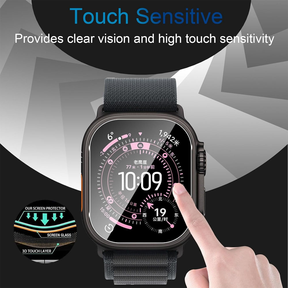 Закаленное стекло для Apple Wa – обзор и цена Watch Case Bumper
