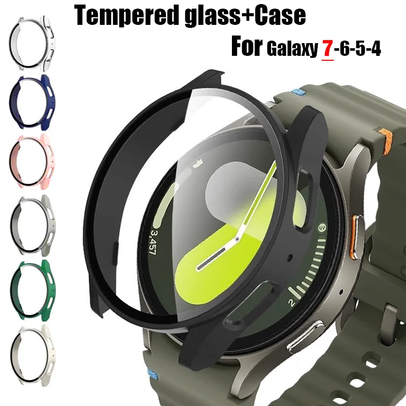 Закаленное стекло + чехол для  – обзор и цена Accessories For Galaxy Watch 5