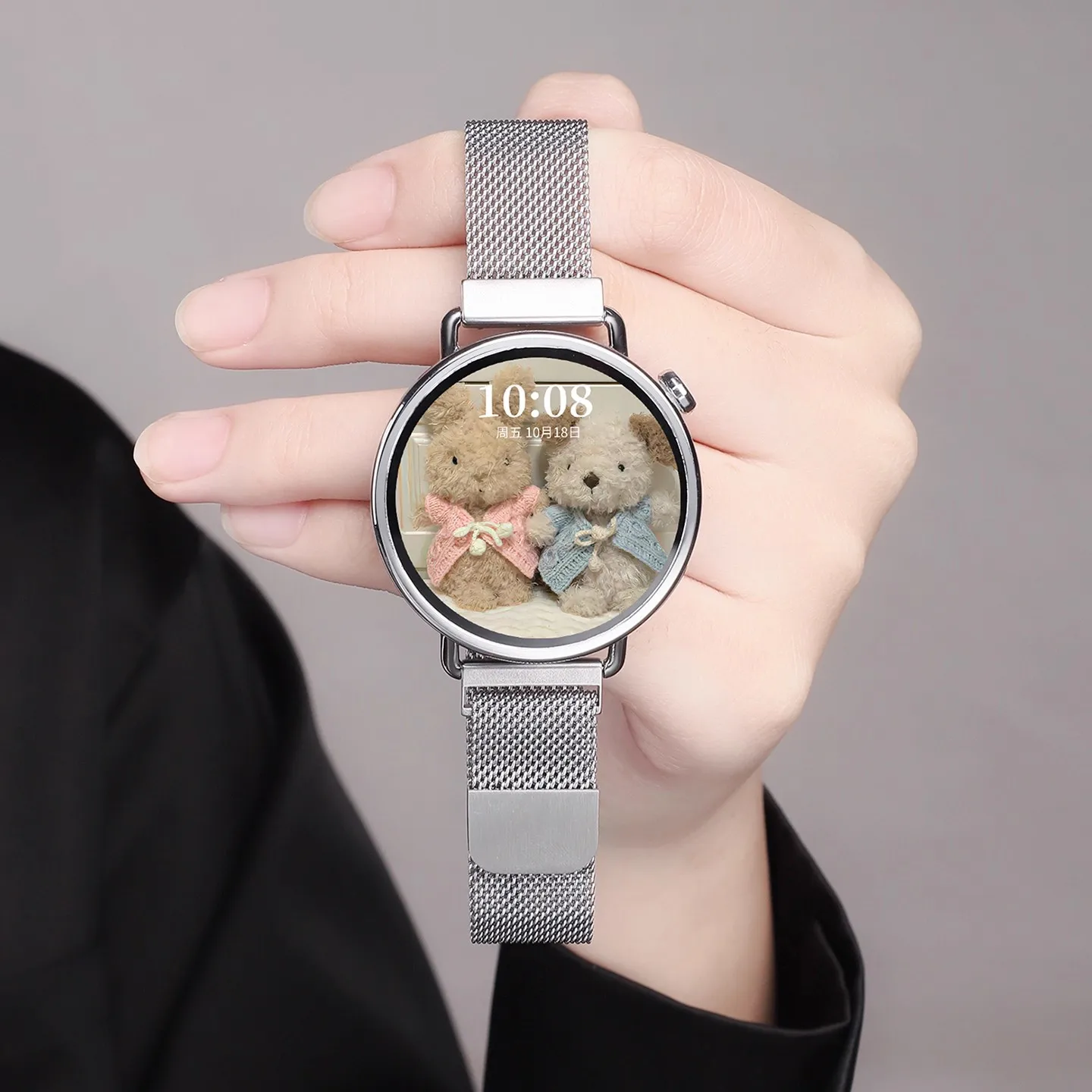 Миланский ремешок 18 мм для Xi – обзор и цена Xiaomi Smartwatch S4 Accessories