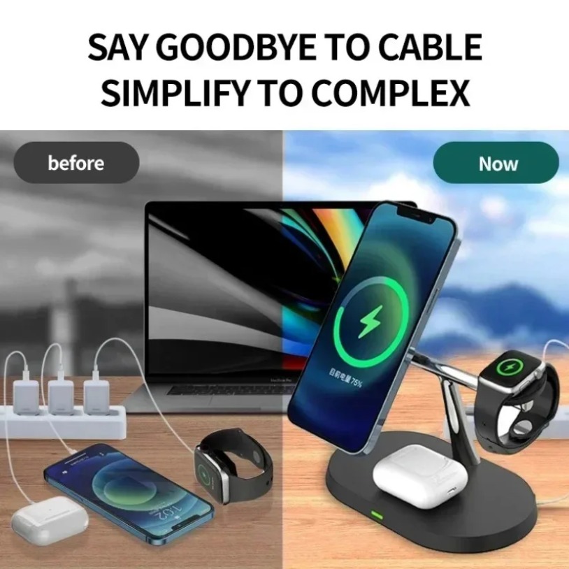 Магнитная беспроводная зарядна – обзор и цена Watch Charger Cable