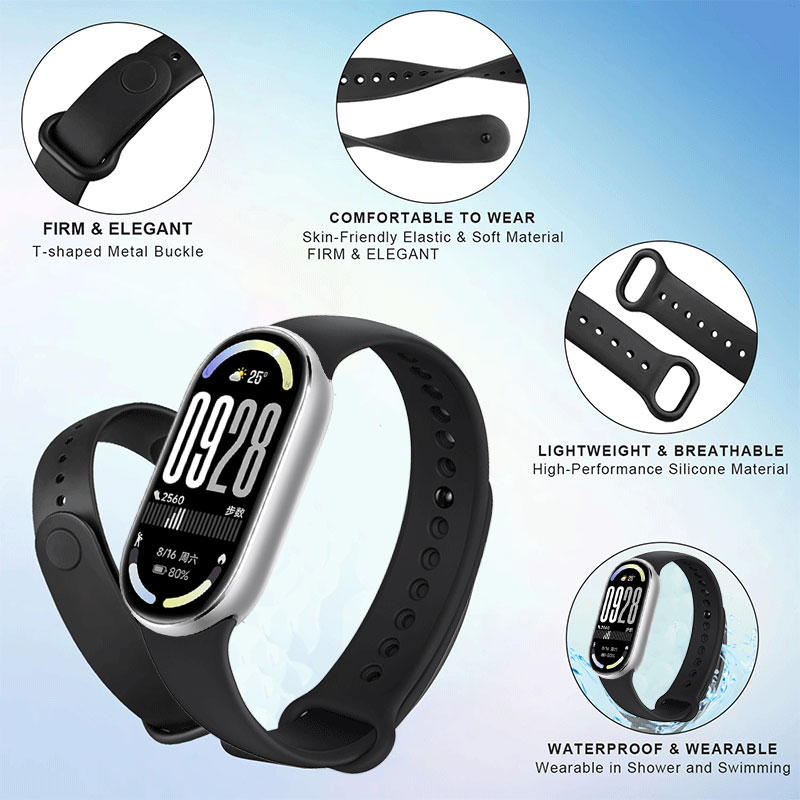 Силиконовый ремешок + чехол дл – обзор и цена Silicone Band Replacement