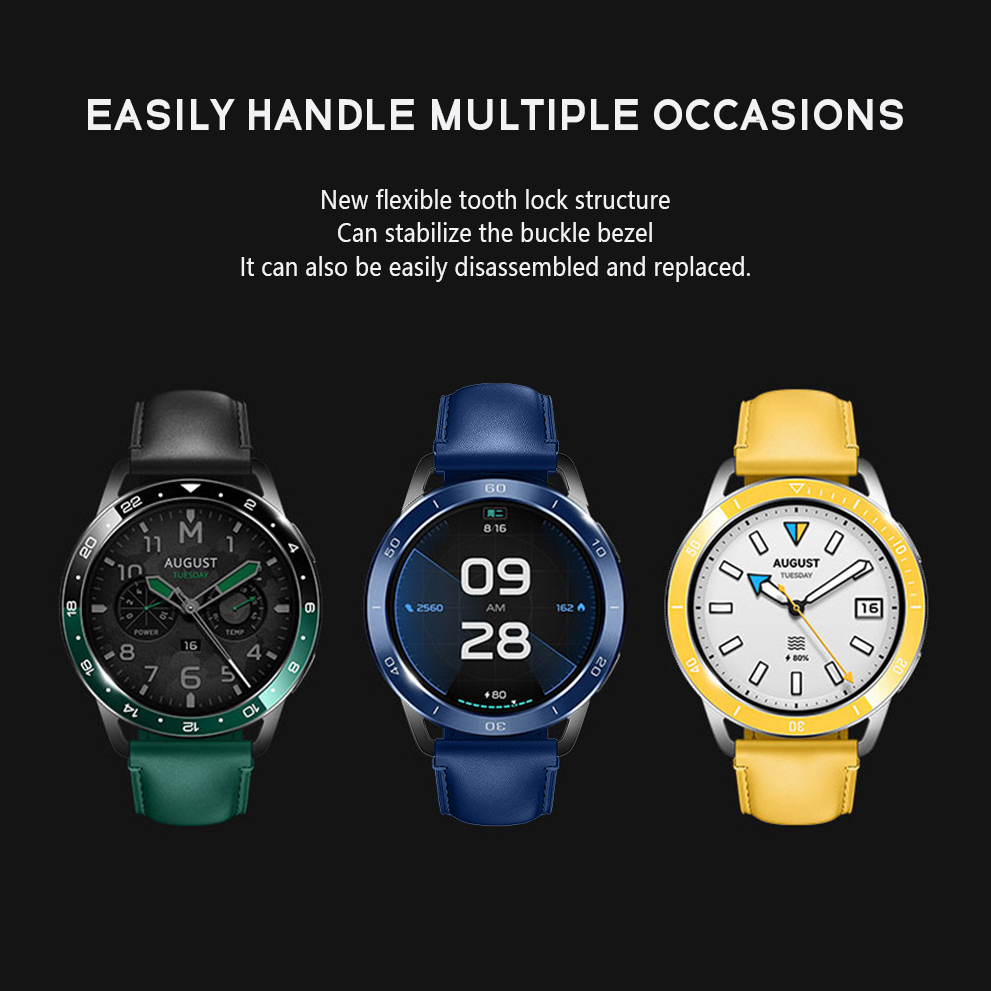 Кольцо безеля для Xiaomi Watch – обзор и цена Xiaomi Smartwatch S4 Accessories
