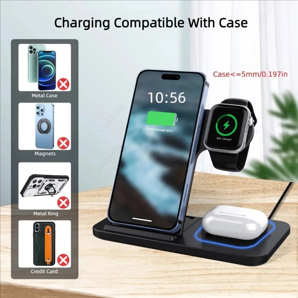 Складная беспроводная зарядная – обзор и цена Watch Charger Cable