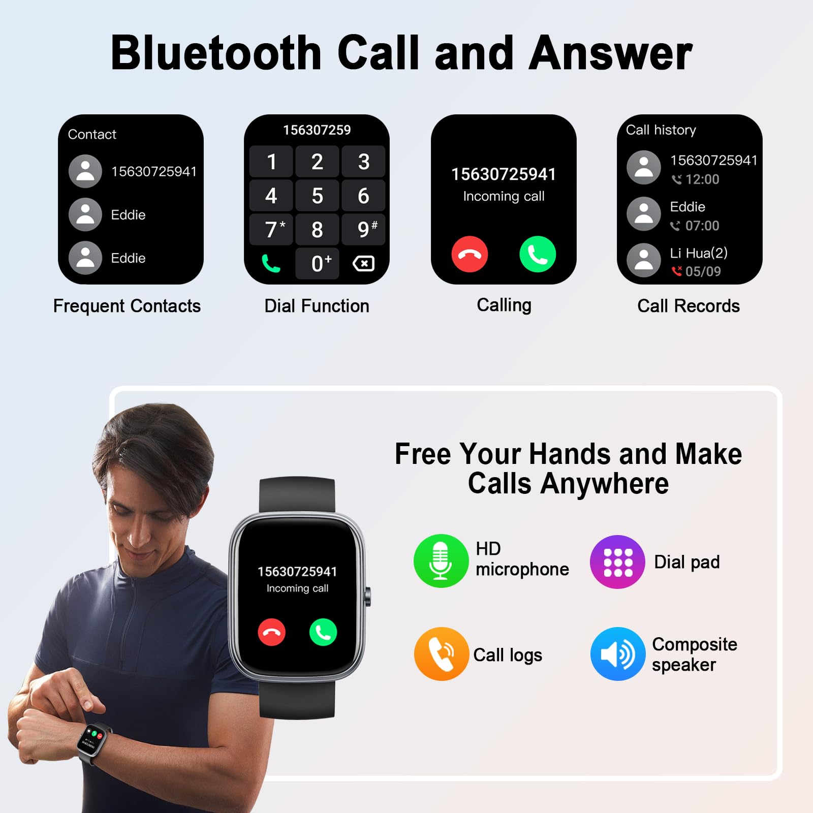 Смарт-часы, умные часы 1,91 дю – обзор и цена Smartwatch Face