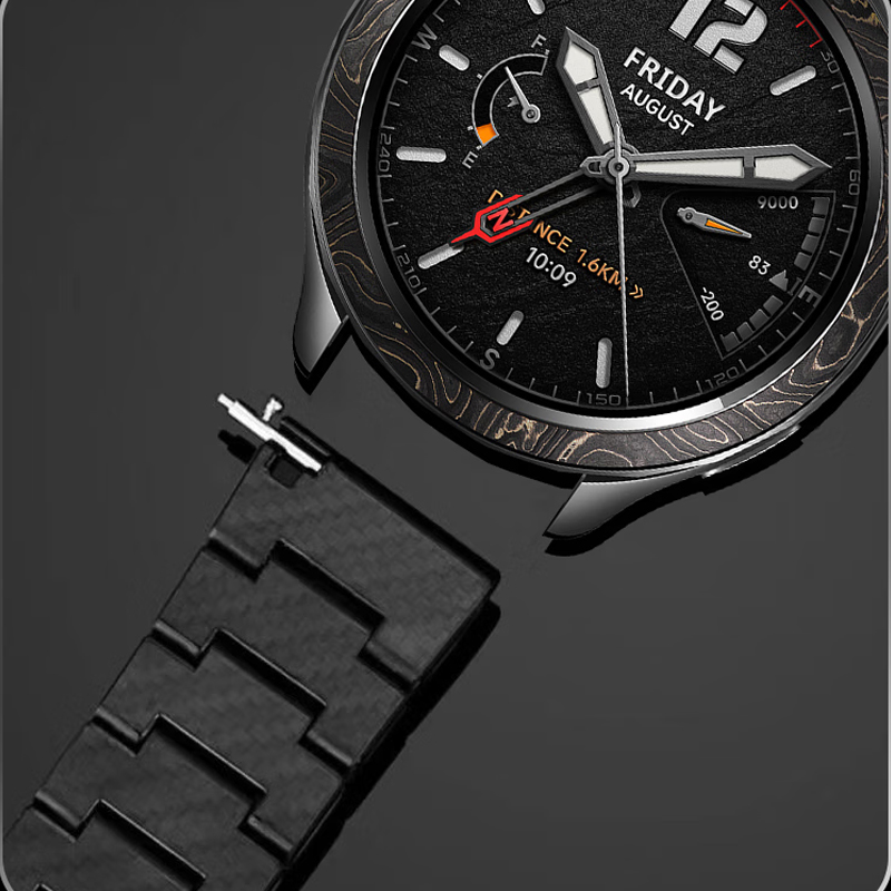 Ремешок из углеродного волокна – обзор и цена Xiaomi Smartwatch S4 Accessories