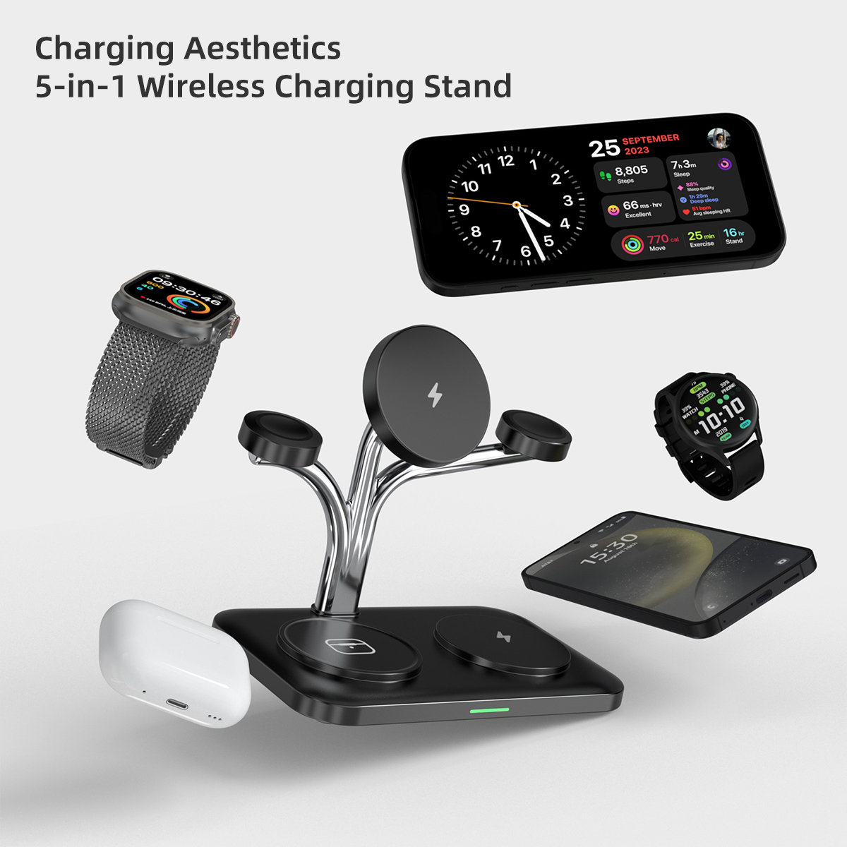 Магнитное беспроводное зарядно – обзор и цена Watch Charger Cable